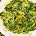 nosso's cooksnap of when they made さっくり！もっちり！ニラ&チーズチヂミ.