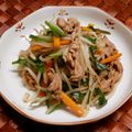 のば☀のば's cooksnap of when they made ニラ、もやし、ニンジン、豚炒め！.