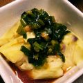 ☆みれい☆彡's cooksnap of when they made 野菜あと１品。レンジ蒸しなす ねぎポンで.