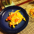 クックCG2NFA☆'s cooksnap of when they made 彩り鮮やか☆鮭のマリネ.