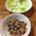 春巻きママ's cooksnap of when they made ヘルシー♡自分で挟んで肉味噌レタス包み.