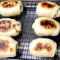 ꕤちゃんとみꕤ's cooksnap of when they made 薄力粉で作るベーコンのパン〜フライパン編.