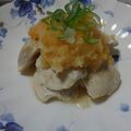ベルかんタン's cooksnap of when they made 蒸し鶏のタバスコおろし.