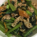 korkor7's cooksnap of when they made １０分で完成‼豚肉と小松菜炒め.