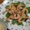 i_yokan's cooksnap of when they made 簡単おいしい☆海老せんべい.
