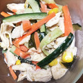 crrn's cooksnap of when they made ササミの 棒々鶏 風なサラダ.