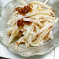むぴょこぴょこん's cooksnap of when they made 大根サラダ〜梅ポン酢ドレッシング♪.