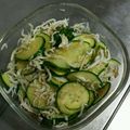 M130018's cooksnap of when they made 夏の我が家の超定番！しらす胡瓜ポン酢.
