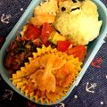 LuckyBerry's cooksnap of when they made お弁当に♪＊簡単！マカロニのケチャ炒め＊.