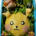 ティ子's cooksnap of when they made ☆キャラ弁☆ピカチュウ.