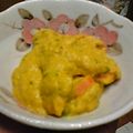 ★しぃ★'s cooksnap of when they made かぼちゃのカレー味サラダ.