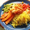 Emmabeagle's cooksnap of when they made ゴーヤ冷やし中華.