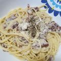 カバゴン's cooksnap of when they made 胡桃とレモンのクリームスパゲッティ.