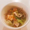 yuma7878's cooksnap of when they made 魚介のアヒージョスープ鍋.