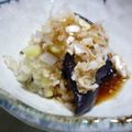 yukanosuke's cooksnap of when they made ナスのみぞれポン酢かけ.