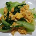 ゆみらんたん's cooksnap of when they made チンゲン菜◎卵炒め.