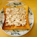 jun120121's cooksnap of when they made 魅惑のコク旨 納豆マヨトースト.