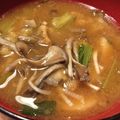 tsugumi117's cooksnap of when they made 絶品！焼きﾏｲﾀｹと絹豆腐の味噌汁.
