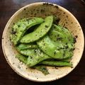 かず吉。's cooksnap of when they made セリの胡麻和え.