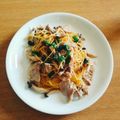 オッハシ's cooksnap of when they made たっぷりキノコで♪豚肉の和風パスタ.