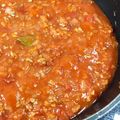 ちぺばんだ's cooksnap of when they made 手作り！ミートソース.