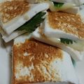 クックZCV6BF☆'s cooksnap of when they made はんぺんのチーズ明太はさみ焼き.