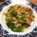 mackeydorf's cooksnap of when they made 簡単！納豆キムチチャーハン.