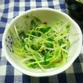 ﾁｲﾁｬﾝﾏﾏ's cooksnap of when they made 節約★豆苗★もやし★簡単ナムル.