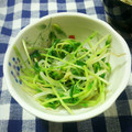 ﾁｲﾁｬﾝﾏﾏ's cooksnap of when they made 節約★豆苗★もやし★簡単ナムル.