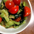 kecc's cooksnap of when they made あといっぴん。きゅうりとトマト中華。.