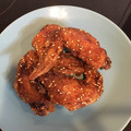 すぴるばーぐ's cooksnap of when they made 手羽先の唐揚げ甘ダレ漬け.