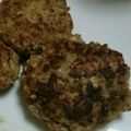 ピアナ's cooksnap of when they made 卵・小麦アレルギー対応☆簡単ハンバーグ.