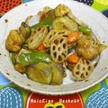 ◆◇Wtiti＊◇◆'s cooksnap of when they made 鶏と野菜の黒酢あん.