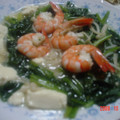 ゆうやまま1021's cooksnap of when they made ほうれん草の　豆腐とえのきのあんかけ.