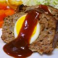にゃぁくん's cooksnap of when they made ミートローフ風　ハンバーグ.