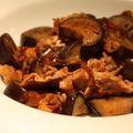 ミッフーママ's cooksnap of when they made ナスと豚肉のオイハニー炒め.