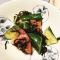 クックMA37UT☆'s cooksnap of when they made 簡単やみつき☆トマトとキューリ.