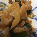 ぱてすん's cooksnap of when they made マヨネーズで作るキムチニラ豚♪.