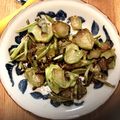 お嬢と殿下の母ちゃん's cooksnap of when they made やみつき❗ブロッコリー茎の中華炒め.