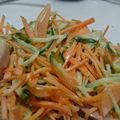 Lavi24's cooksnap of when they made 人参きゅうり魚肉ソーセージサラダ.