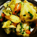 大同日華's cooksnap of when they made 簡単、キャベツと油揚げのウマウマ煮.