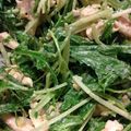 晴美さん's cooksnap of when they made 蒸し鶏と水菜のゴマサラダ.