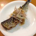ゆすひと's cooksnap of when they made 鰯の焼きびたし☆葱生姜たっぷり♪.