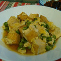 tapioka18's cooksnap of when they made エンドウマメと厚揚げの卵とじ♪.