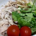 Bignyan's cooksnap of when they made パクチーごまだれうどん.