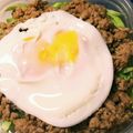 りんごぉぉぉ's cooksnap of when they made ズボラ主婦の簡単ひき肉丼★.