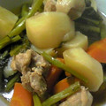 KOOつっち's cooksnap of when they made 簡単！とろ～りほっくり★かぶと鶏肉の煮物.