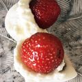 らーてぃん's cooksnap of when they made 市販の大福で☆簡単♫生クリーム苺大福.