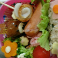 ＊カンカン＊'s cooksnap of when they made 【簡単】キャラ弁 おかず かたつむり.