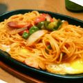 林檎まる's cooksnap of when they made ナポリタン鉄板焼き.